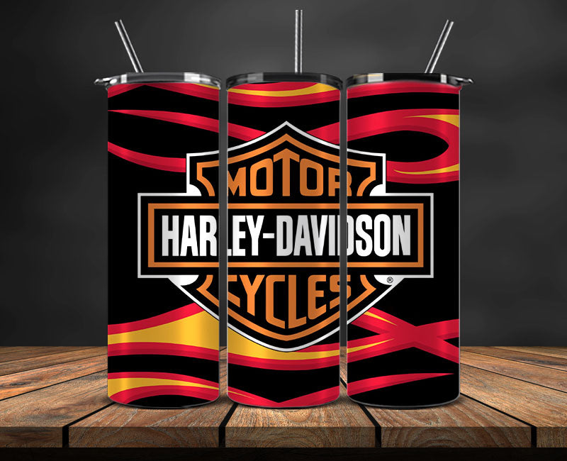 Harley Skinny Tumbler Png, Motor Harley Digital Tumbler Wrap, Harley Tumbler Wrap New 103