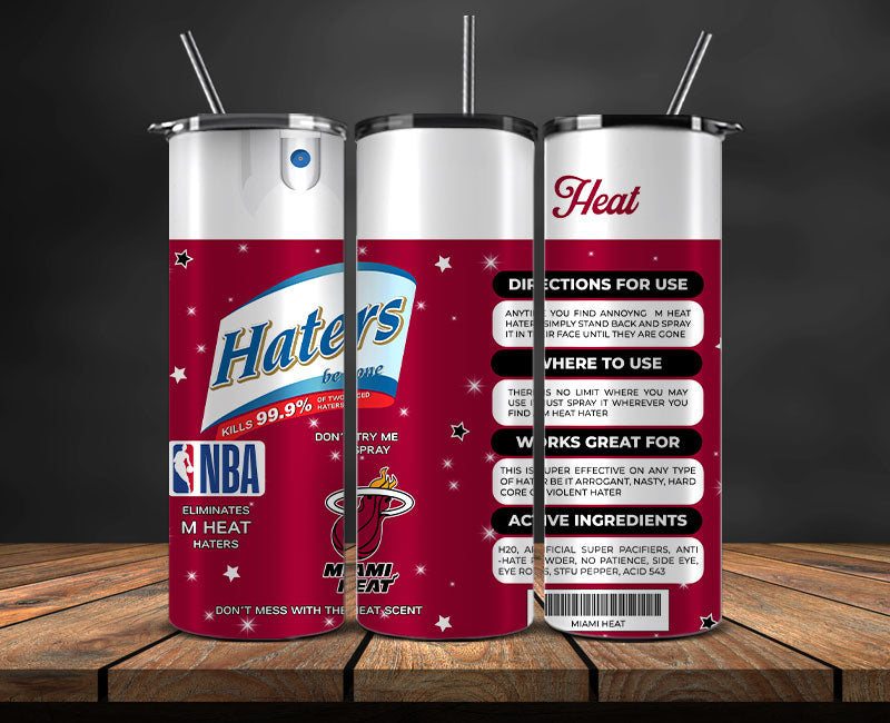Miami Heat Tumbler Wrap, Basketball Design,NBA Teams,NBA Sports,Nba Tumbler Wrap,NBA DS-104