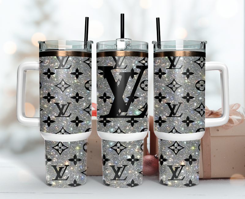 Louis Vuitton Tumbler Wrap 40oz, Logo Fashion Tumbler Wrap 40oz, Tumbler 40oz Png 105