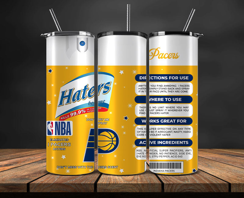 Indiana Pacers Tumbler Wrap, Basketball Design,NBA Teams,NBA Sports,Nba Tumbler Wrap,NBA DS-106