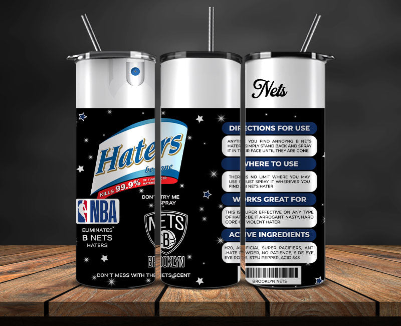 Brooklyn Nets Tumbler Wrap, Basketball Design,NBA Teams,NBA Sports,Nba Tumbler Wrap,NBA DS-107