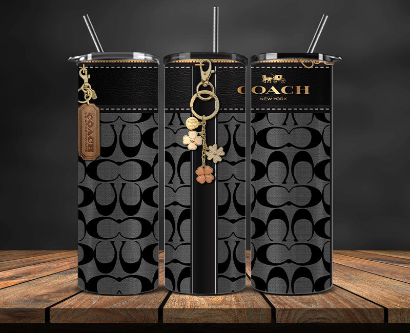 Coach Tumbler Wrap, Coach Tumbler Png ,Luxury Logo Fashion Png 10