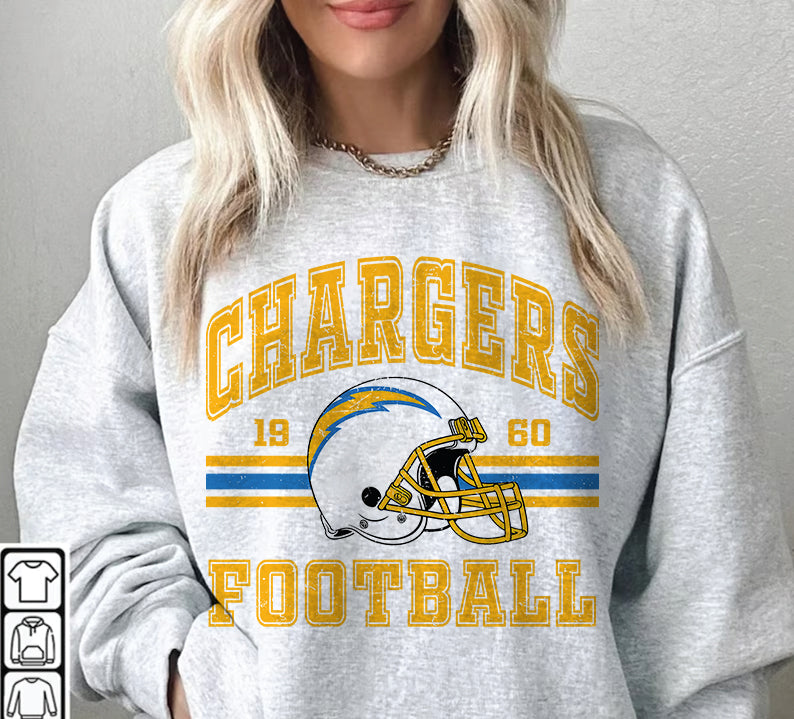Los Angeles Chargers Football Sweatshirt png , T-Shirt Png, NFL T-Shirt Design 10