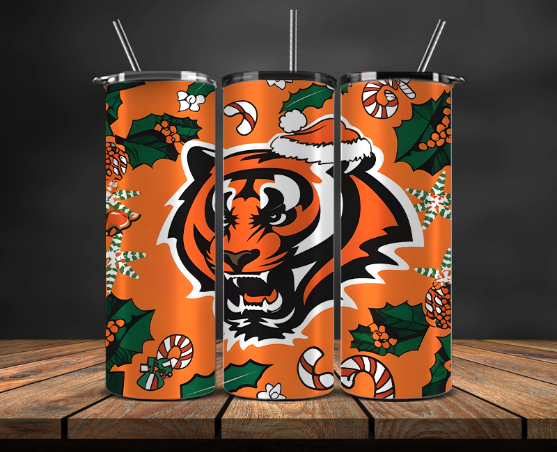 Cincinnati Bengals Tumbler Wrap, NFL Trendy Tumbler 10