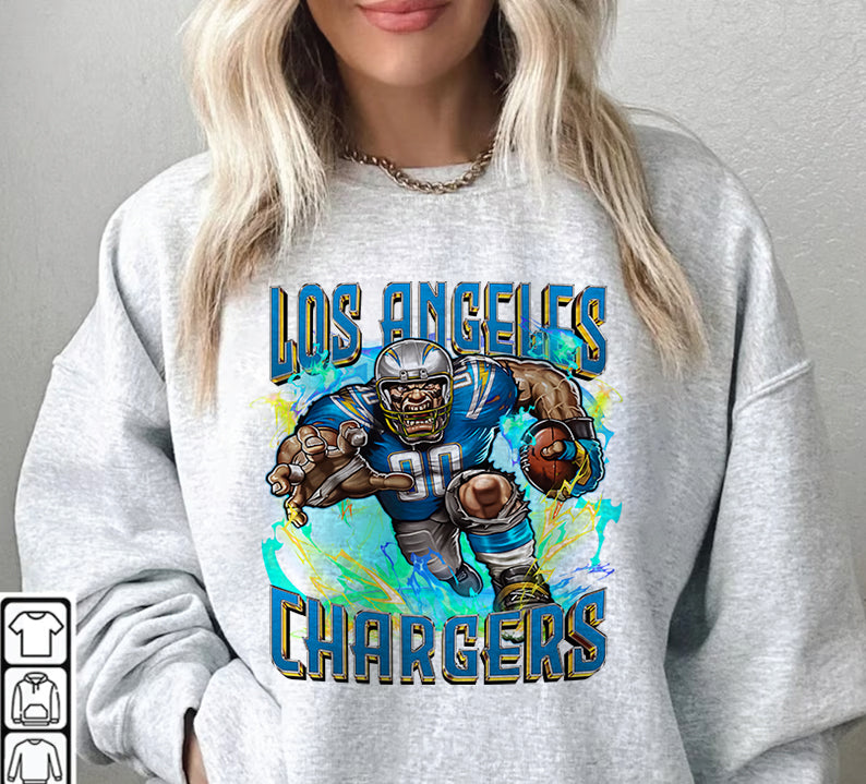 Los Angeles Chargers Football Sweatshirt png , T-Shirt Png, NFL T-Shirt Design 114