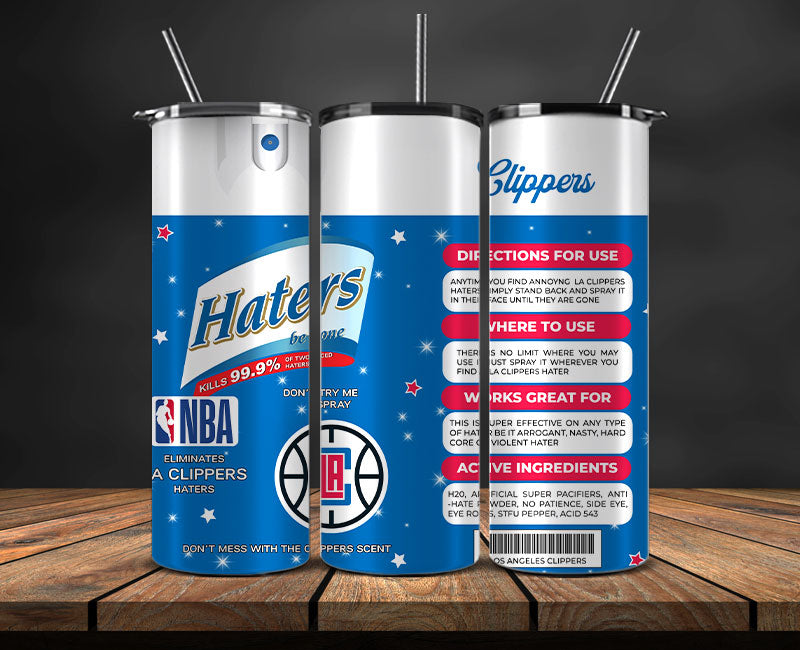 LA Clippers Tumbler Wrap, Basketball Design,NBA Teams,NBA Sports,Nba Tumbler Wrap,NBA DS-117