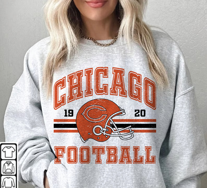 Chicago Bears Football Sweatshirt png , T-Shirt Png, NFL T-Shirt Design 11