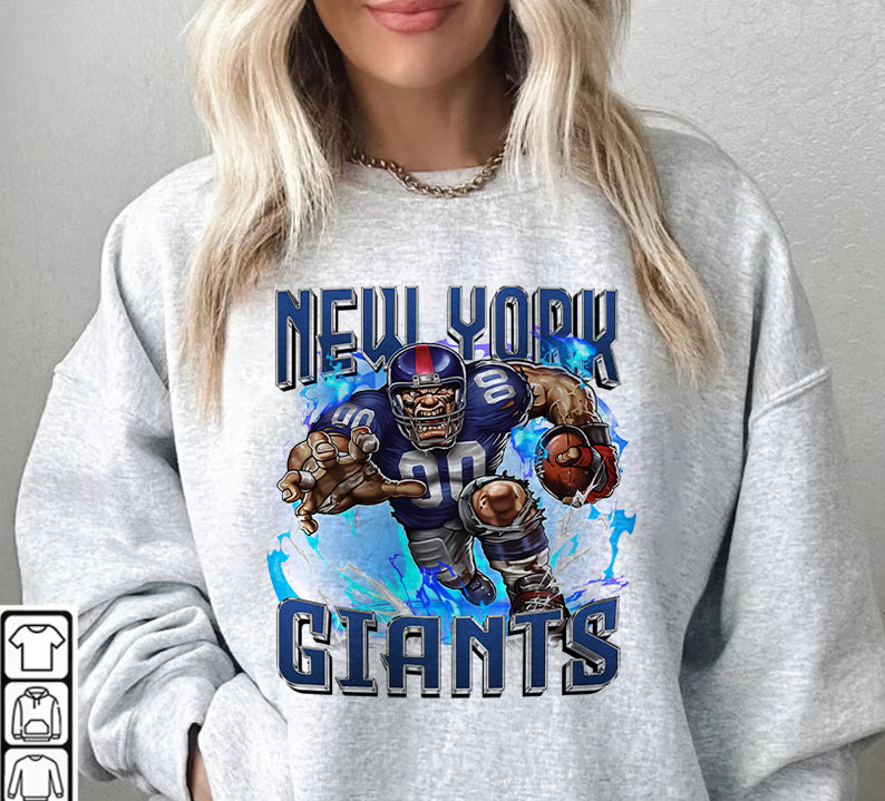 New York Giants Football Sweatshirt png , T-Shirt Png, NFL T-Shirt Design 120