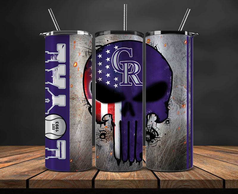 Colorado Rockies Tumbler Wrap, MLB Tumbler Wrap New 120