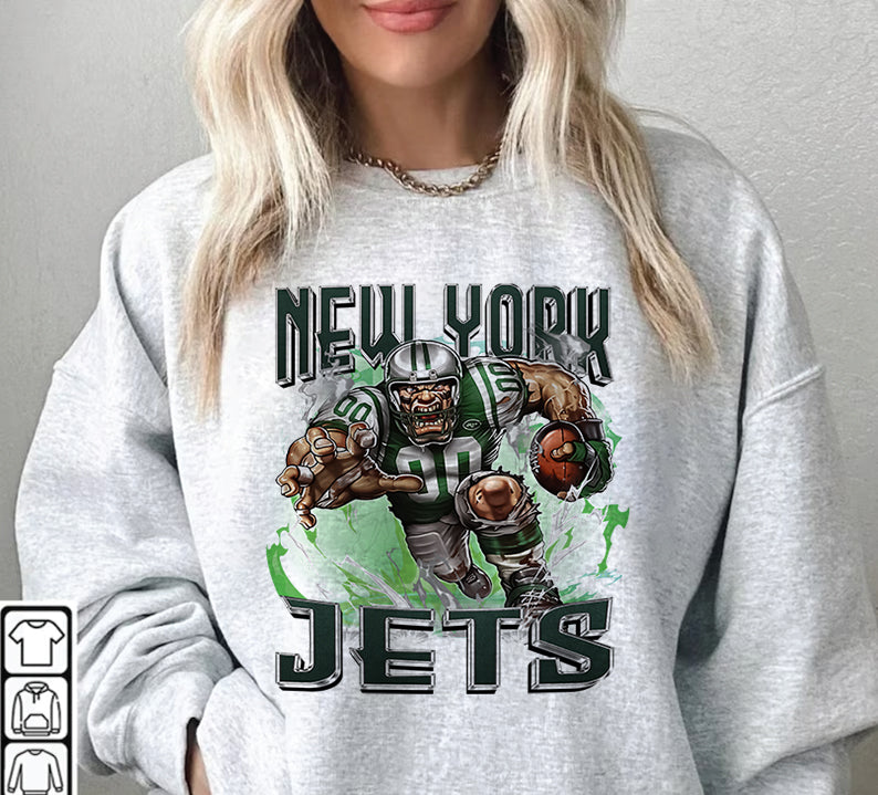 New York Jets Football Sweatshirt png , T-Shirt Png, NFL T-Shirt Design 121