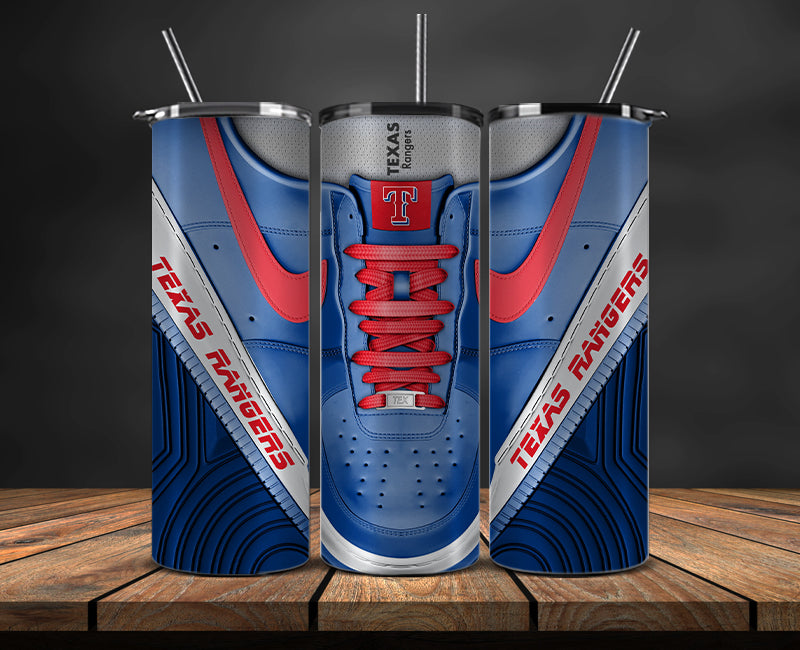 Texas Rangers Tumbler Wrap, MLB Sneaker Tumbler Wrap 12