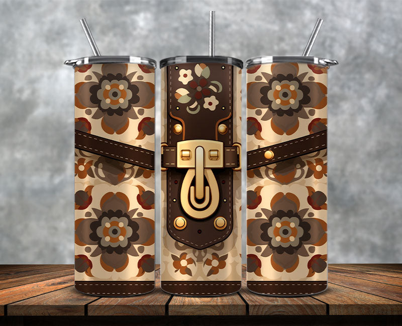 Fashion Tumbler Wraps, Luxury Skinny Tumbler,Louis Vuitton Tumbler Png, Pattern Logo Fashion Tumbler Wraps 135