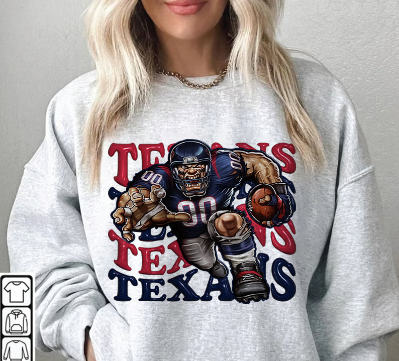 Houston Texans Football Sweatshirt png , T-Shirt Png, NFL T-Shirt Design 141