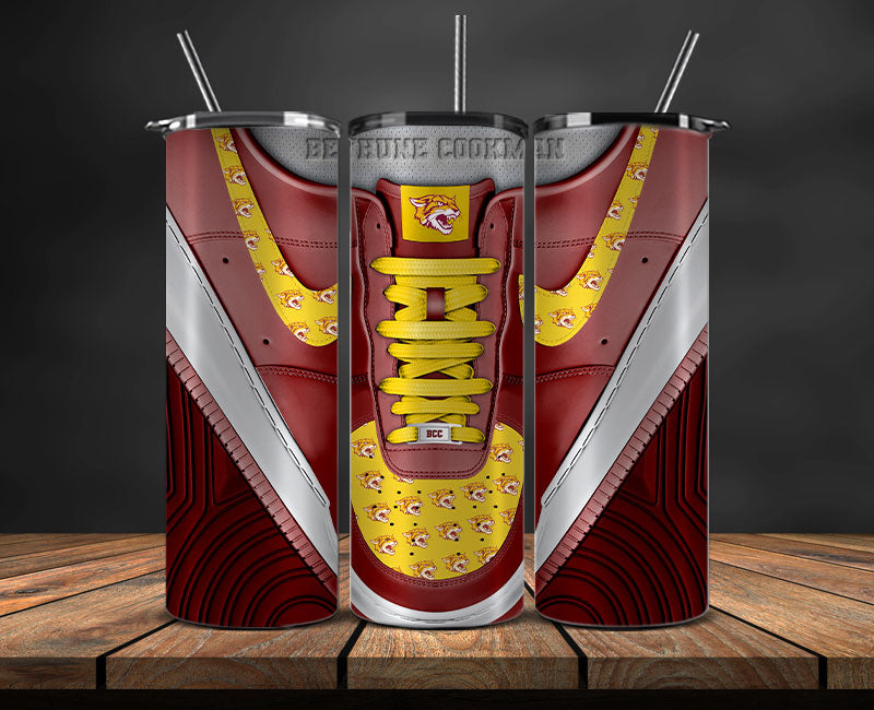 Bethune Cookman Sneaker Tumbler Wrap , College Sneaker Tumbler Wrap 145