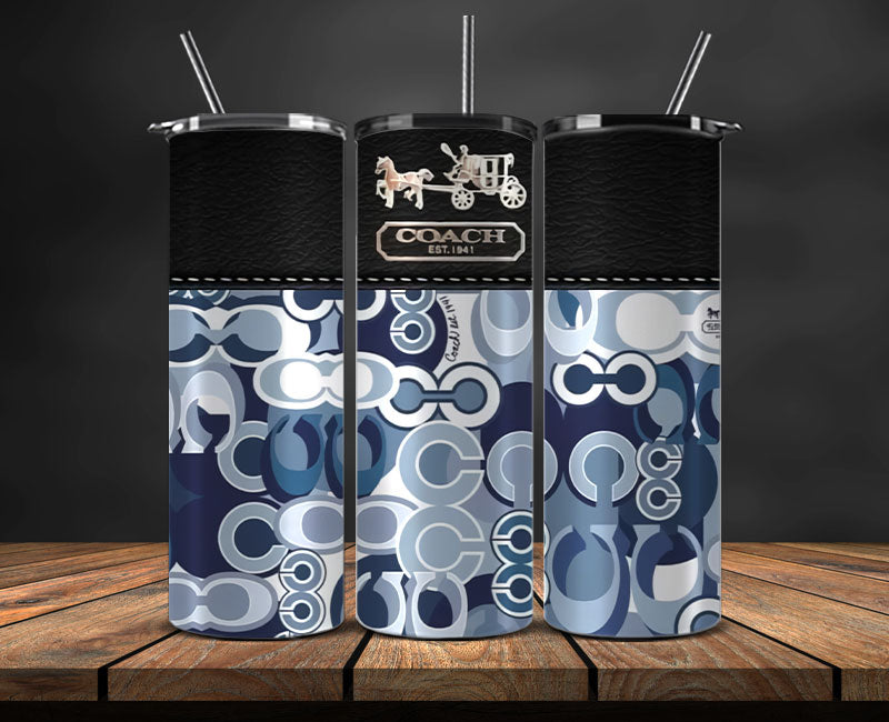 Coach Tumbler Wrap, Coach Tumbler Png, Coach Logo, Luxury Tumbler Wraps, Logo Fashion Design 148