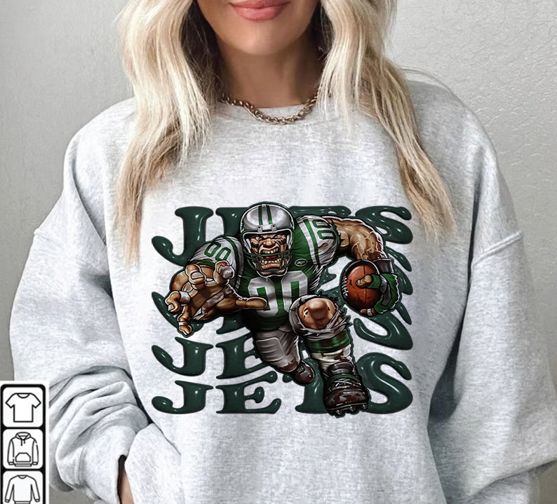 New York Jets Football Sweatshirt png , T-Shirt Png, NFL T-Shirt Design 153