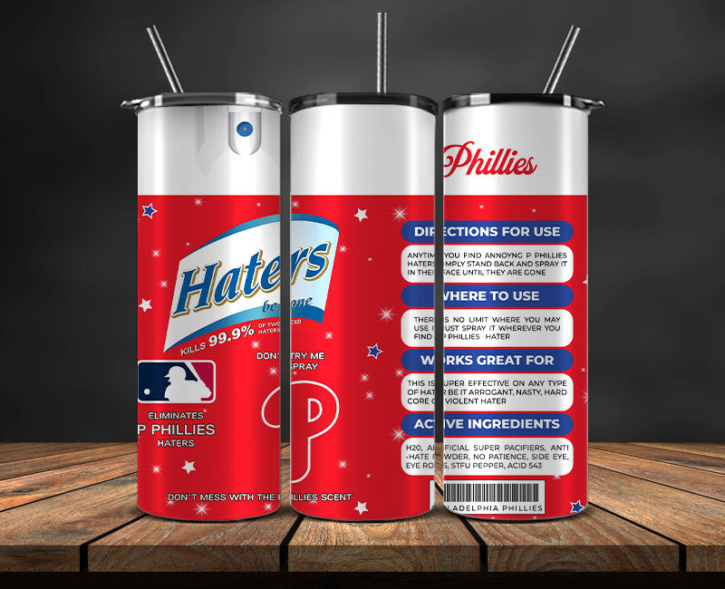 Philadelphia Phillies Tumbler Wrap, MLB Tumbler Wrap New-15