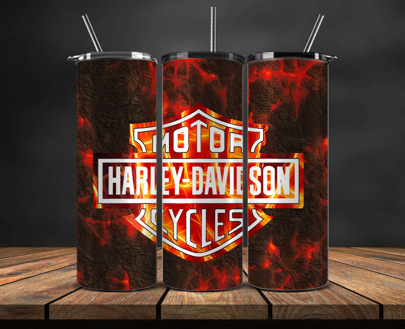 Harley Skinny Tumbler Png, Motor Harley Digital Tumbler Wrap, Harley Tumbler Wrap New 15