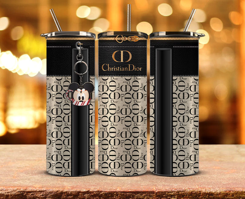 Dior Tumbler Wrap, Dior Tumbler Png, Dior Logo,Luxury Logo Brand 16