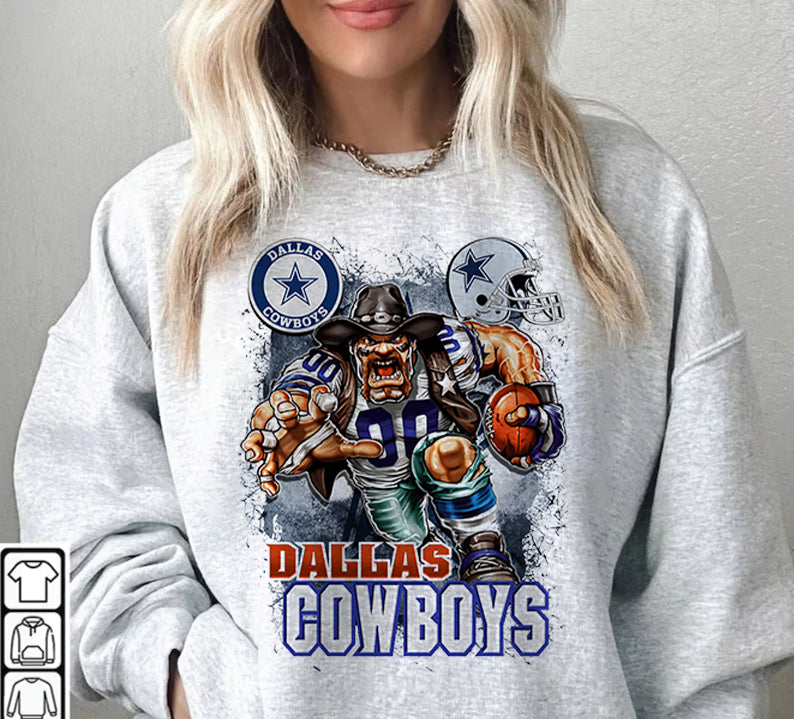 Dallas Cowboys T-Shirt Png, NFL T-Shirt Design 11