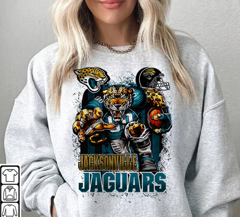 Jacksonville Jaguars T-Shirt Png, NFL T-Shirt Design 15