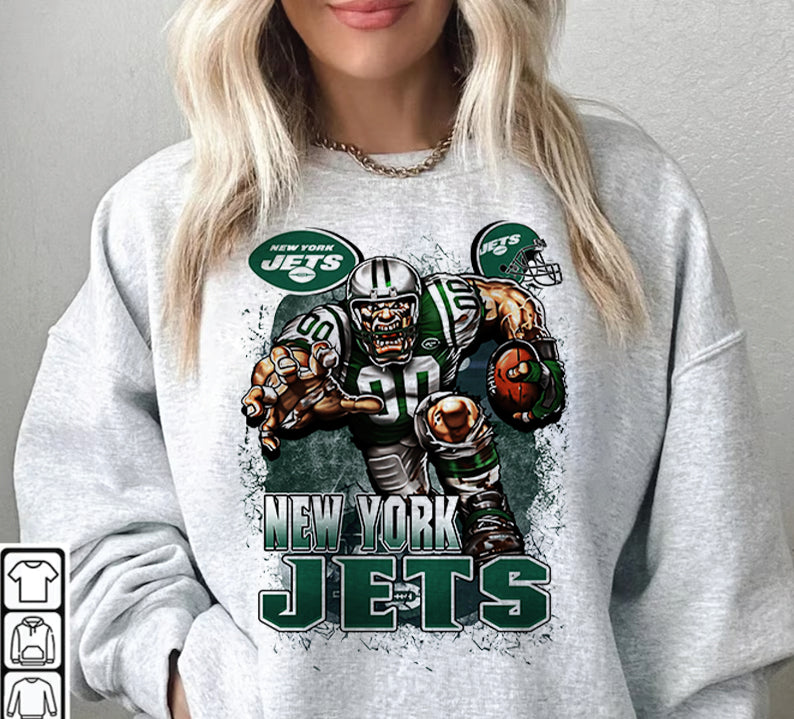 New York Jets T-Shirt Png, NFL T-Shirt Design 18