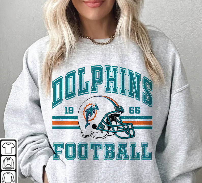 Miami Dolphins Football Sweatshirt png , T-Shirt Png, NFL T-Shirt Design 17