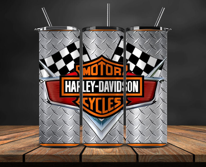Harley Skinny Tumbler Png, Motor Harley Digital Tumbler Wrap, Harley Tumbler Wrap New 17