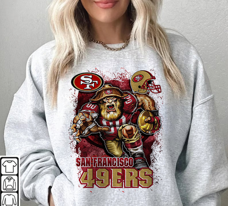 San Francisco 49ers T-Shirt Png, NFL T-Shirt Design 26