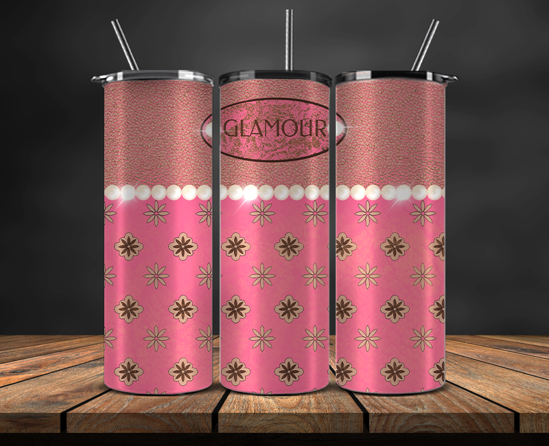Fashion Style Tumbler Wrap , Luxury Logo Brand 99