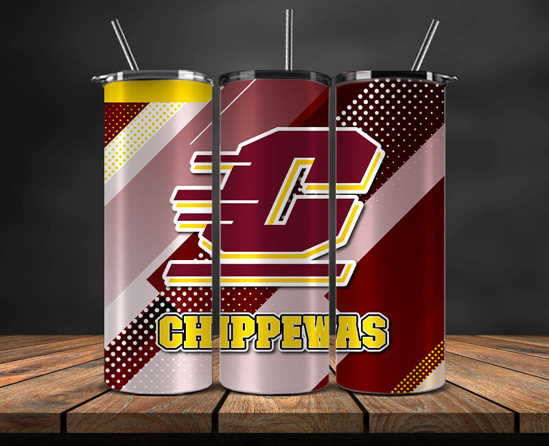 energetic tumbler wrap with competitive sport vibe