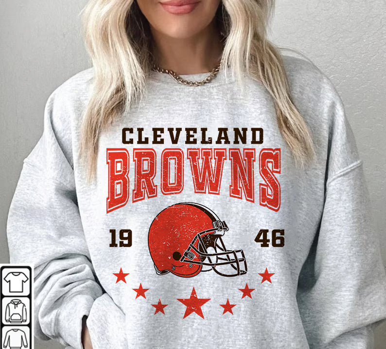 Cleveland Browns Football Sweatshirt png , T-Shirt Png, NFL T-Shirt Design 239