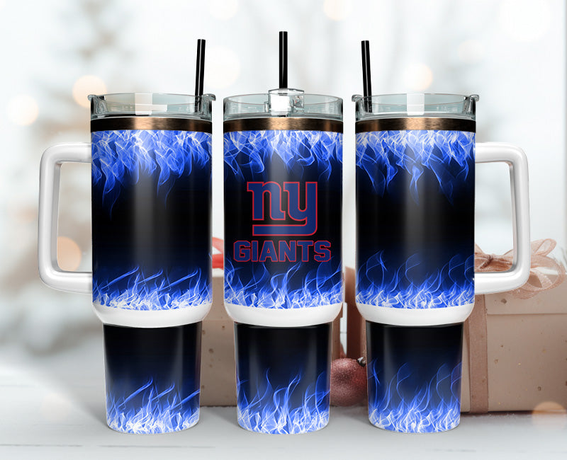 New York Giants 40oz Tumbler,NFL Tumbler Wrap , 40oz Tumbler Sublimation Png , 40oz Tumbler Wrap 24