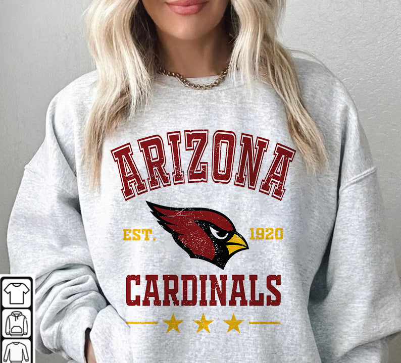 Arizona Cardinals Football Sweatshirt png , T-Shirt Png, NFL T-Shirt Design 252