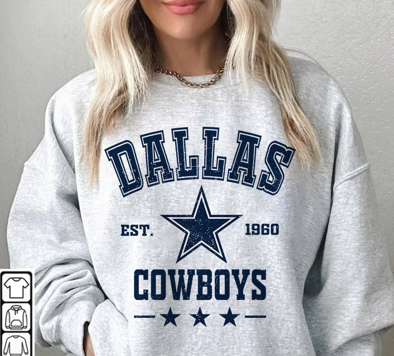 Dallas Cowboys Football Sweatshirt png , T-Shirt Png, NFL T-Shirt Design 256