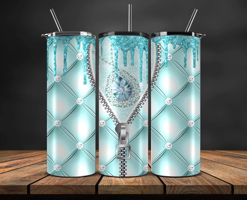 Fashion Style Tumbler Wrap , Luxury Logo Brand 105