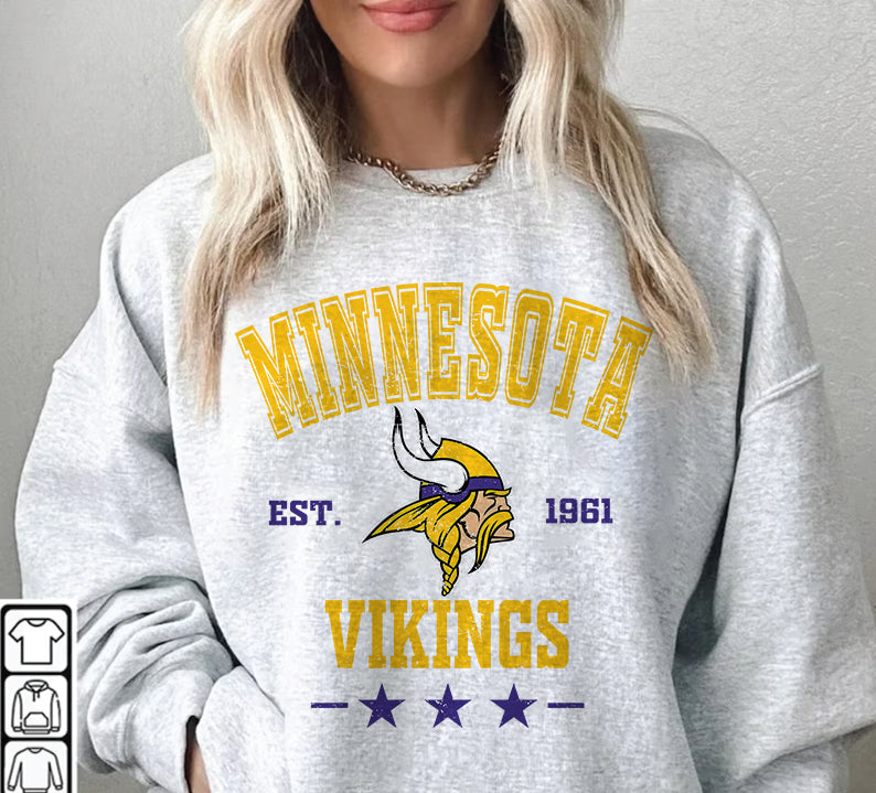 Minnesota Vikings Football Sweatshirt png , T-Shirt Png, NFL T-Shirt Design 260
