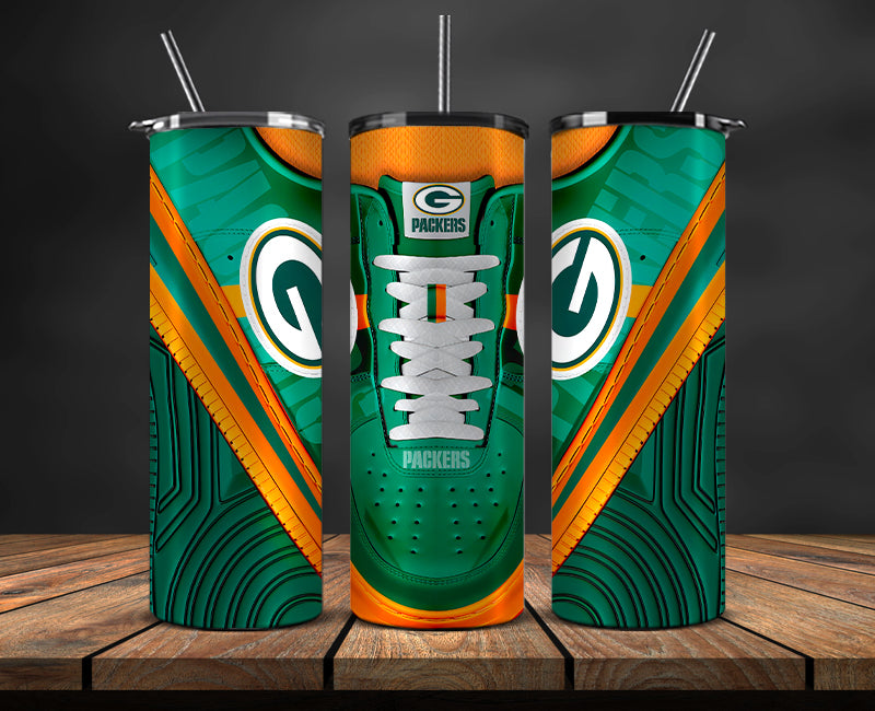 Green Bay Packers Tumbler Wrap, NFL Sneaker Tumbler Wrap 26
