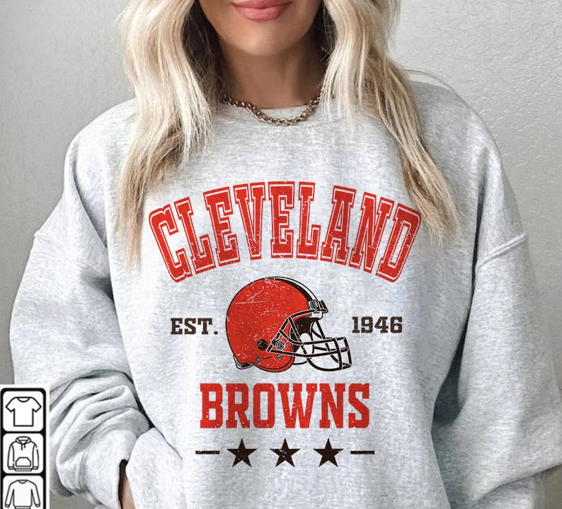 Cleveland Browns Football Sweatshirt png , T-Shirt Png, NFL T-Shirt Design 271