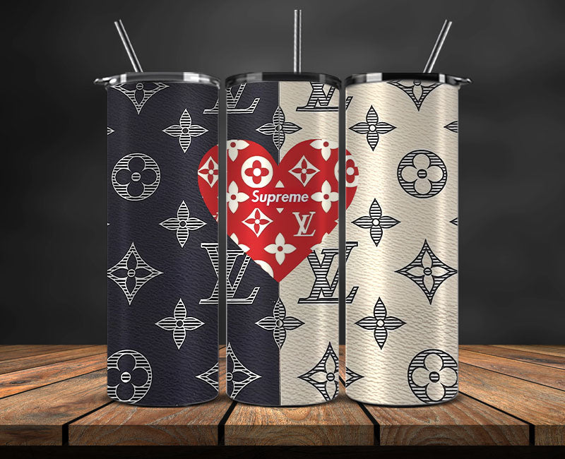 LV Tumbler Wrap, Lv Tumbler Png, Lv Logo , Luxury Tumbler Wraps, Logo Fashion Design 27