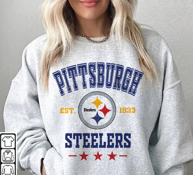 Pittsburgh Steelers Football Sweatshirt png , T-Shirt Png, NFL T-Shirt Design 282