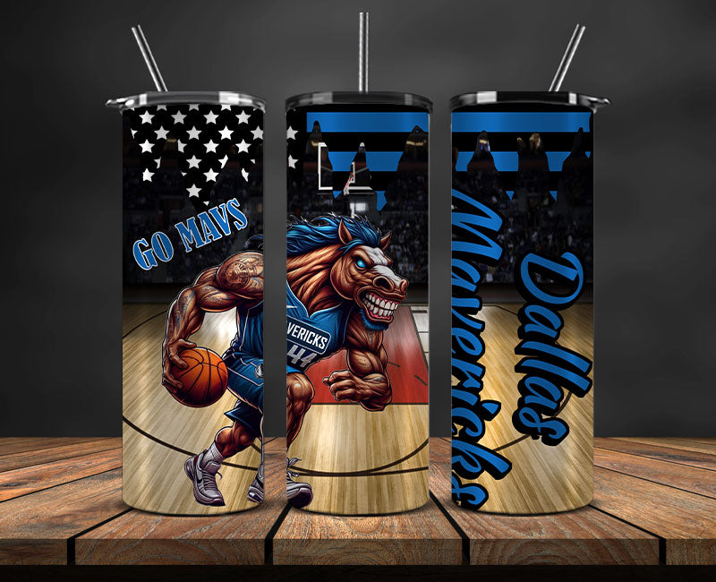 Dallas Tumbler Wrap, Basketball Design,NBA Teams,NBA Sports,Nba Tumbler Wrap,NBA DS-28
