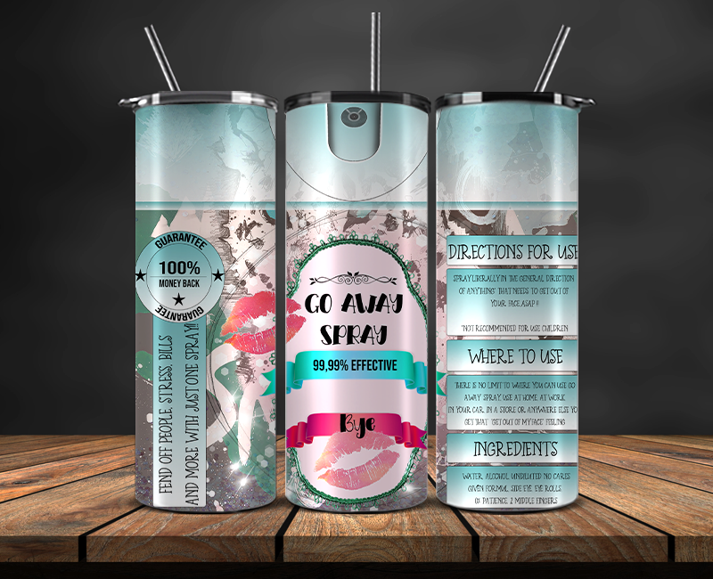 Fashion Style Tumbler Wrap , Luxury Logo Brand 109