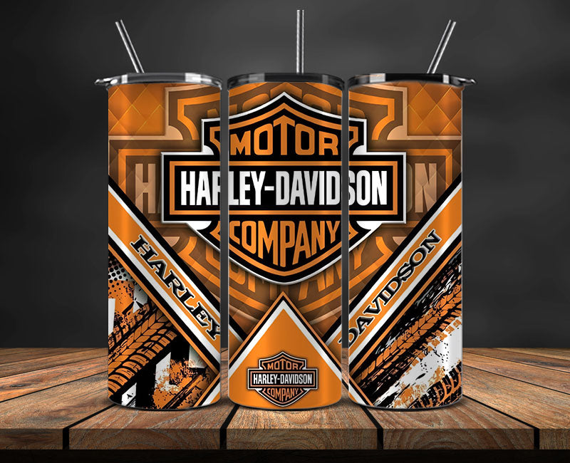 Harley Skinny Tumbler Png, Motor Harley Digital Tumbler Wrap, Harley Tumbler Wrap New 29