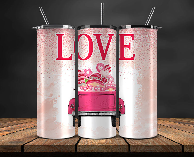 Valentine Tumbler Wrap ,Valentine Tumbler 02
