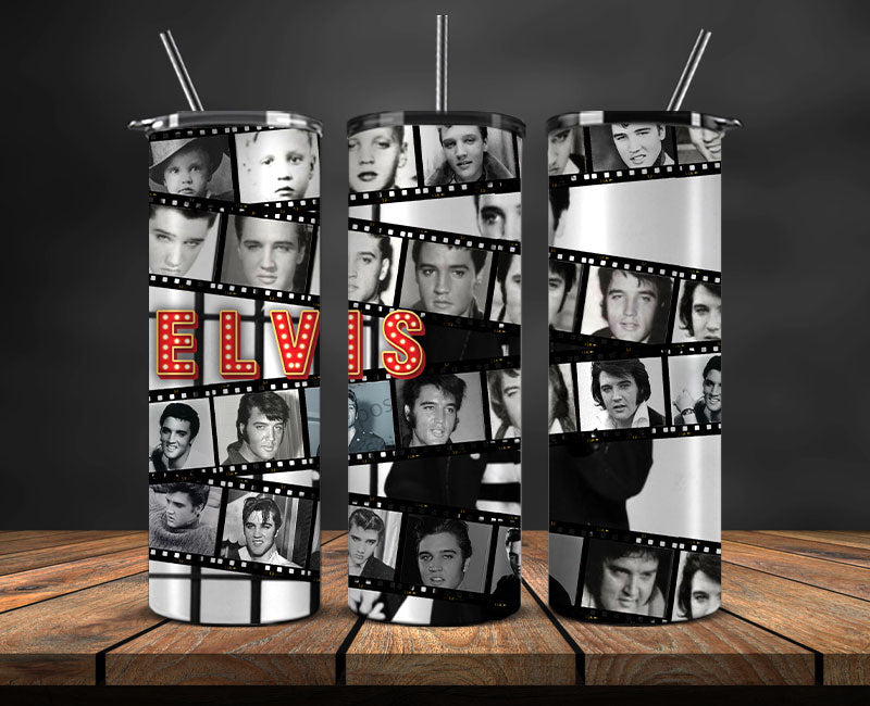 Elvis 20oz Tumbler ,Elvis Tumbler Wrap 02