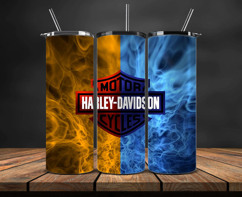 Harley Skinny Tumbler Png, Motor Harley Digital Tumbler Wrap, Harley Tumbler Wrap New 30