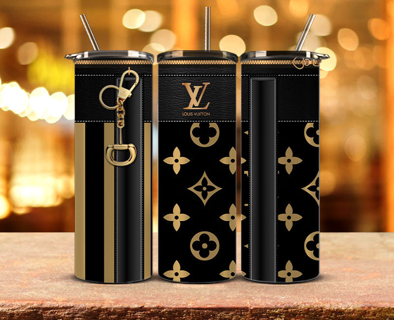 LV Tumbler Wrap, LV Tumbler Png, LV Logo,Luxury Logo Brand 37