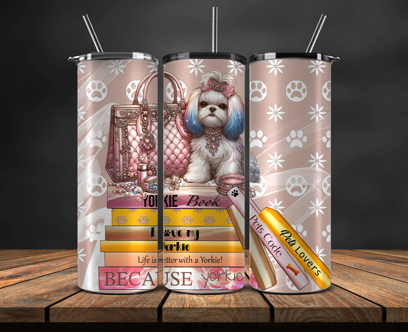 Fashion Style Tumbler Wrap , Luxury Logo Brand 117