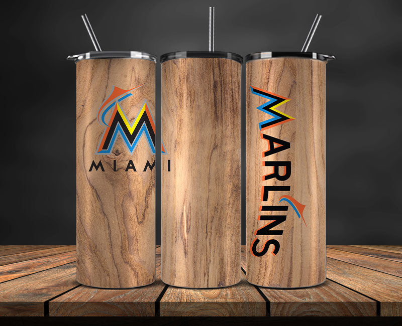 Miami Marlins Tumbler Wrap, MLB Tumbler Wrap New-37